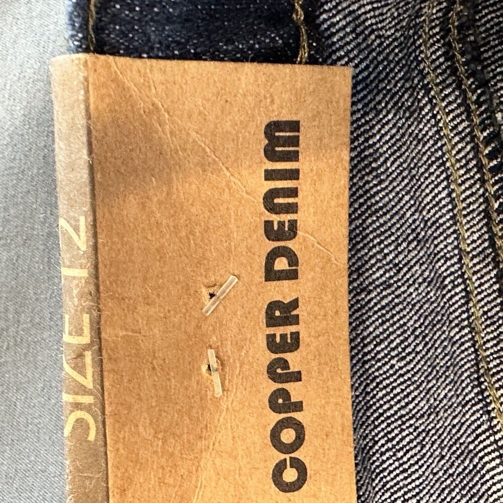 Copper Denim Blue Straight Leg Girls Size 12 NWT. Dark Wash Style 9CO2857 - Picture 13 of 16